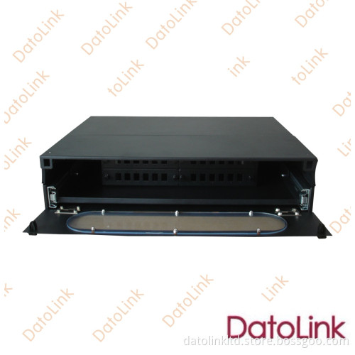 Patch Panel/ Slidable Rack Mount Type Patch Panel 24 Cores